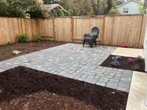 Hardscape patio in Portland, OR