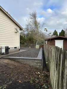 custom walkway by Earthborn Landscape Services in Portland